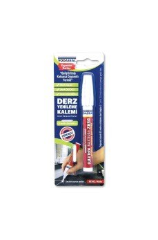 Vodaseal Çift Uçlu Su Bazlı Kokusuz Kalıcı Derz Kalemi Beyaz