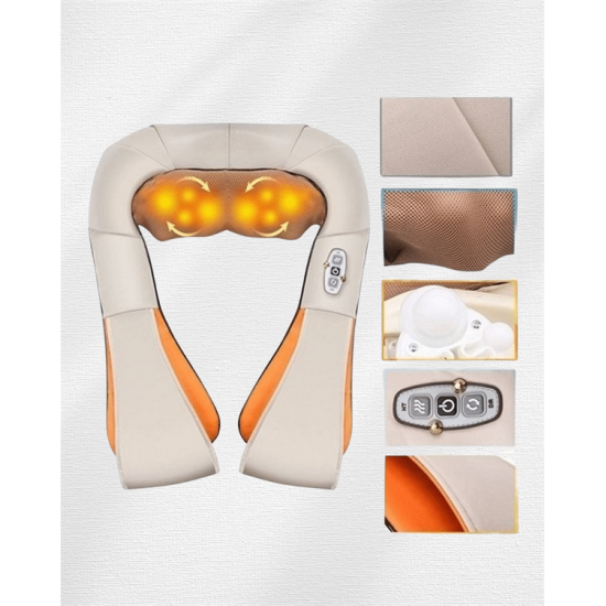 Vücut Masaj Aleti – Ergonomik Tasarım, Güçlü Ovmalı Masaj Teknolojisi