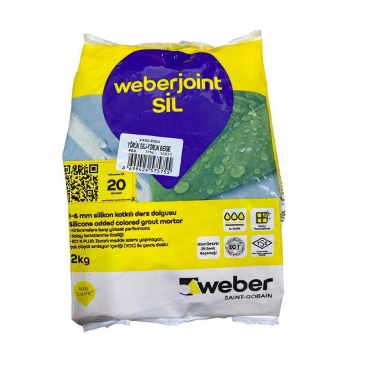 Weber Joint Sil 423 Yörük Bej Kahve Derz Dolgu 2 Kg