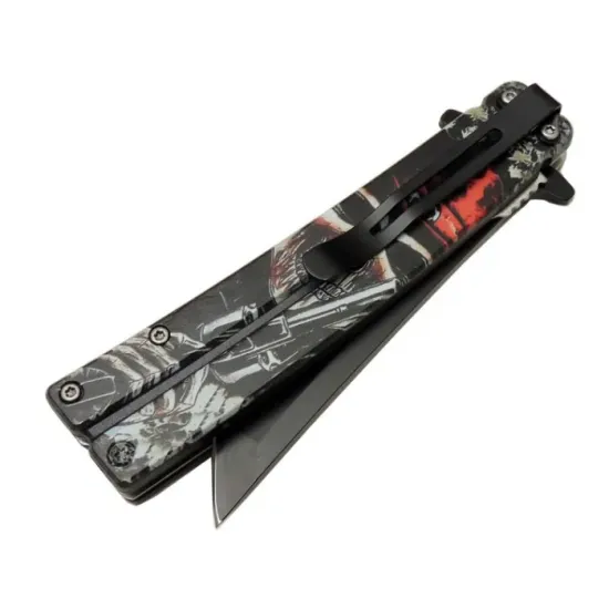 Welder Kelebek Çakı Tanto 22,5 cm , Kemerlikli Welder Kelebek Çakı Tanto 22,5 cm , Kemerlikli