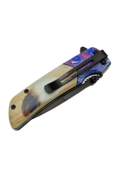 Welder Tüylü Çakı 20,5 cm Yarı Otomatik , Kemerlikli