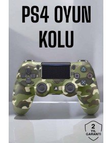 PS4 Oyun Kolu Kamuflaj Desenli Joystick
