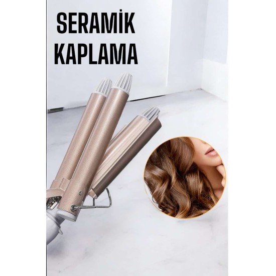 Wag Maşa Yüksek Isı Ayarlı Su Dalga Maşası Wag Maşa Yüksek Isı Ayarlı Su Dalga Maşası