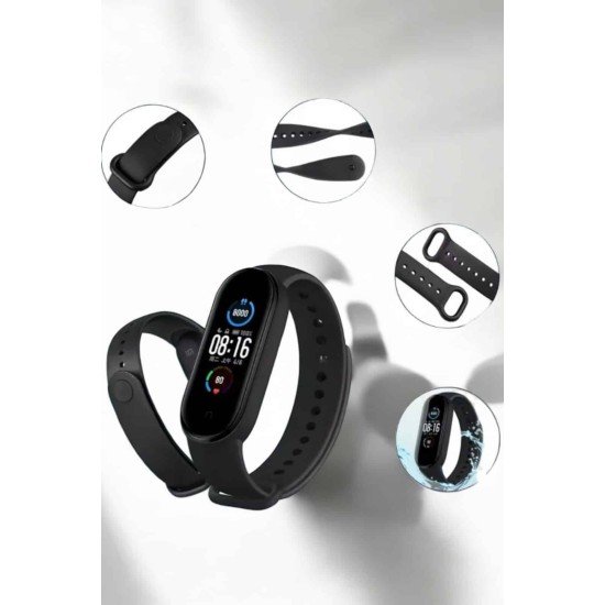 Akıllı Bileklik Su Geçirmez Bileklik, Uzun Pil Ömrü ve Hızlı Şarj Özelliği