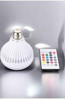 Kablosuz Bluetooth Hoparlör Led Lamba