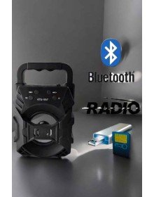 Işıklı Bluetooth Hoparlör Müzik ve Renkli Işık Taşınabiilir