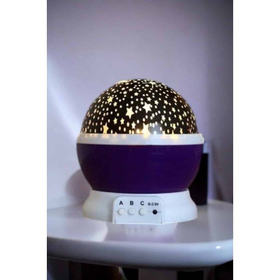 Yıldızlı Gökyüzü Projeksiyon Gece Lambası Hareketli Işık Şovu Yıldızlı Gökyüzü Projeksiyon Gece Lambası Hareketli Işık Şovu