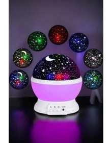 Çocuklara Özel Yıldızlı Gece Lambası