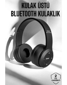 Kulak İçi Kablosuz Bluetooth Kulaklık Ekstra Bass ve Çok Yönlü Kullanım