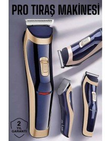 Kablosuz Tıraş Makinesi Hızlı Şarj ve Uzun Süreli Kullanım, Sessiz ve Güçlü Motor