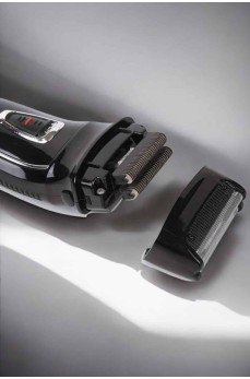 Şarjlı Paslanmaz Çelik Bıçaklı ve Kablosuz Saç Sakal Tıraş Makinesi