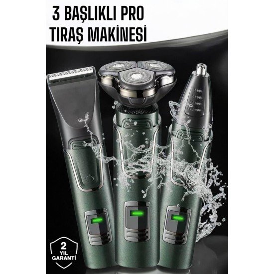 Kulak Ve Burun Başlıklı Profesyonel Tıraş Makinesi