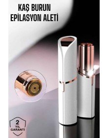 Taşınabilir ve Şık Yüz Kaş Epilatörü Hassas Ciltlere Özel