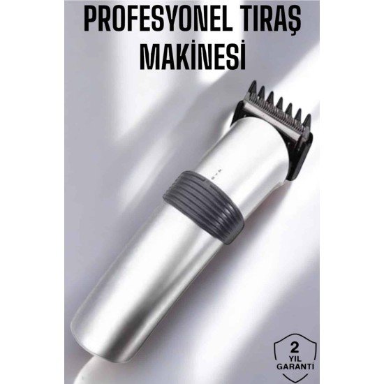 Erkeklere Özel Şarjlı Saç ve Sakal Kesme Tıraş Makinesi Seti Erkeklere Özel Şarjlı Saç ve Sakal Kesme Tıraş Makinesi Seti