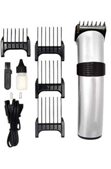 4 Taraklı Taşınabilir Profesyonel Saç ve Sakal Kesme Tıraş Makinesi