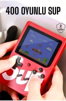 Taşınabilir El Atarisi SUP 400 Oyunlu Mini Oyun Konsolu
