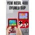 Yeni Nesil Çocuklara Özel SUP 400 Oyunlu Mini El Konsolu