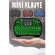 TV Uyumlu Mini Klavye Q Klavye Işıklı Tüm Cihazlara Uyumlu TV Uyumlu Mini Klavye Q Klavye Işıklı Tüm Cihazlara Uyumlu