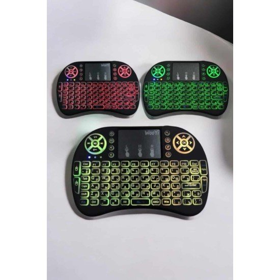 USB Bağlantılı Mini Q Klavye Işıklı Tüm Cihazlara Uyumlu USB Bağlantılı Mini Q Klavye Işıklı Tüm Cihazlara Uyumlu