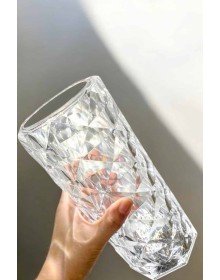 Gece Lambası Kristal Lamba Dokunmatik Şarjlı Hediyelik