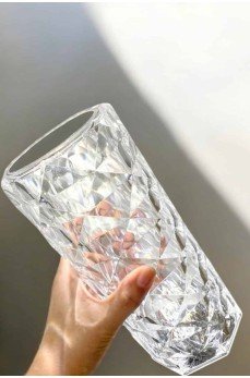 Gece Lambası Kristal Lamba Dokunmatik Şarjlı Hediyelik