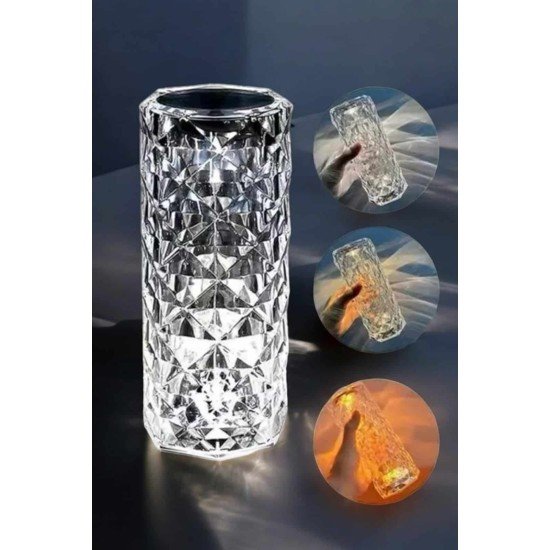 Dokunmatik Kristal Gece Lambası Hediyelik Dokunmatik Kristal Gece Lambası Hediyelik