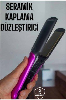 Seramik Kaplama Isı Ayarlı Yıpranma Karşıtı Saç Düzleştirici
