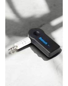 Kablosuz Bluetooth Aux Araç Kiti Siyah Hafıza Kartlı