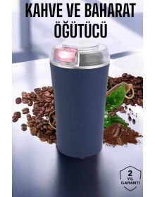 Taşınabilir Kahve & Baharat Öğütücü, Kolay Temizlenebilir ve Uzun Ömürlü Paslanmaz Çelik