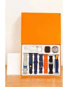 Akıllı Saat 7 Farklı Kordonlu Arama Cevaplayan Bildirim GPS Özelliği