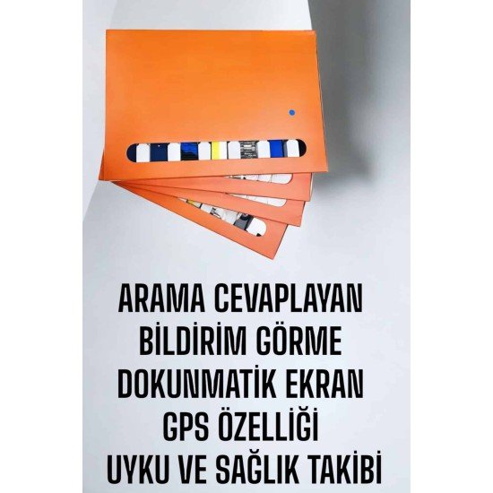 Akıllı Saat 7 Kordonlu Bildirim Görebilen Metal Kordon GPS Özelliği Akıllı Saat 7 Kordonlu Bildirim Görebilen Metal Kordon GPS Özelliği