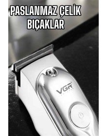 Tıraş Makinesi Profesyonel Tasarım Paslanmaz Çelik Bıçaklı
