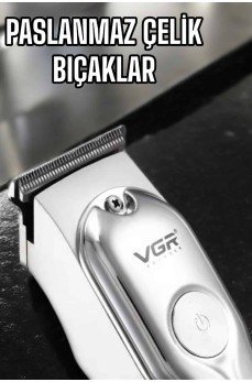 Tıraş Makinesi Profesyonel Tasarım Paslanmaz Çelik Bıçaklı