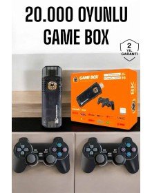 20.000 Oyunlu Premium Model Oyun Konsolu 8k Android Tv HD Game Stick