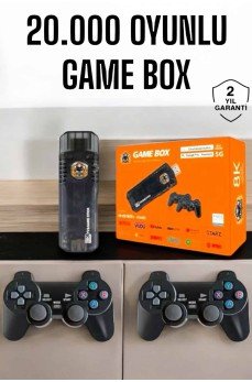 20.000 Oyunlu Premium Model Oyun Konsolu 8k Android Tv HD Game Stick
