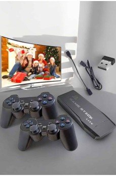 20.000 Oyunlu Premium Model Oyun Konsolu 8k Android Tv HD Game Stick