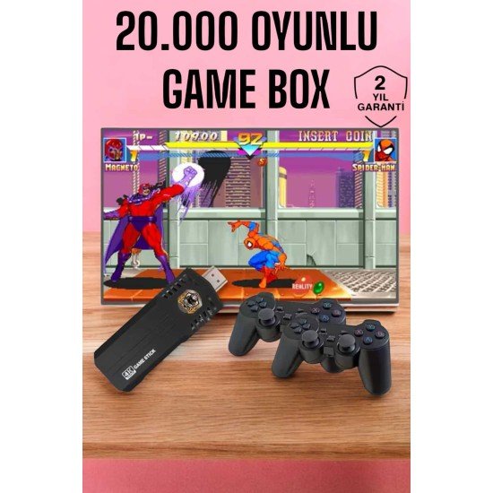 Game Box 20.000 Oyunlu 8K Ultra Oyun Konsolu Game Box 20.000 Oyunlu 8K Ultra Oyun Konsolu