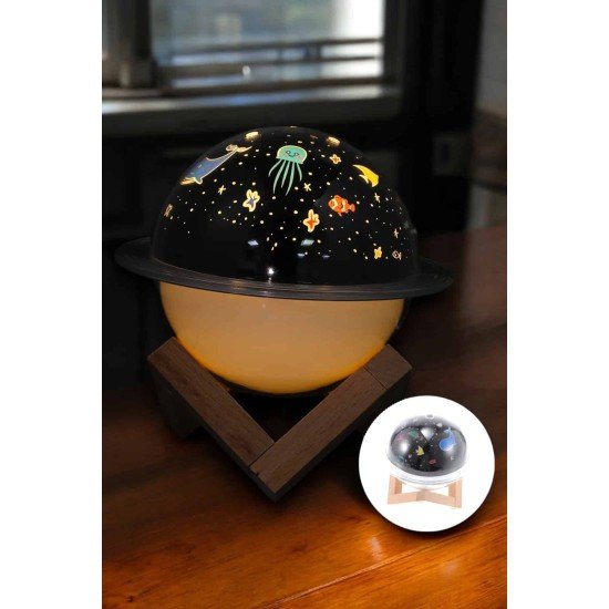 Aromaterapi Hava Nemlendirici Masa ve Gece Lambası