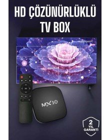 TV Box Android Uyumlu 4 Çekirdekli WİFİ Bağlantılı 4K
