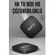 TV Box HD Çözünürlüklü 4 Çekirdekli 8 GB Dahili Hafıza Android Uyumlu