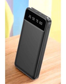 Powerbank 20.000 Mah LCD Ekran USB Lightning Type-C Uyumlu İOS ve Android