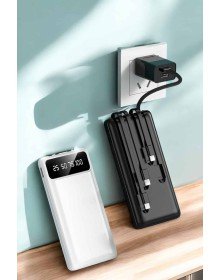 Powerbank 20.000 Mah Dijital Göstergeli LCD Ekran Uzun Pil Ömrü