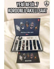 Yeni Nesil Akıllı Saat 2024 Model Uyku ve Sağlık Takibi Bluetooth Bağlantılı