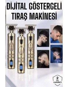 Tıraş Makinesi Çizik Tıraş Paslanmaz Çelik Uzun Ömürlü Şarjlı