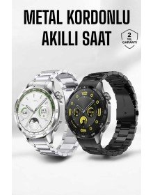 Akıllı Saat Bildirim Görme Amoled Ekran GPS Uyumlu Sesli Görüşme