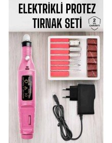 Nasır Temizleyici Manikür Pedikür Seti Elektrikli USB Girişli