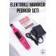 Elektrikli Manikür Pedikür Törpü Seti Protez Tırnak Nasır Temizleyici