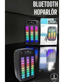Bluetooth  Hoparlör Mikrofonlu Speaker Taşınabilir Şarjlı