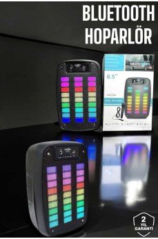 Bluetooth  Hoparlör Mikrofonlu Speaker Taşınabilir Şarjlı