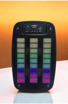 Bluetooth Hoparlör RGB Işıklı USB SD Kart Girişli Taşınabilir Bluetooth Hoparlör RGB Işıklı USB SD Kart Girişli Taşınabilir